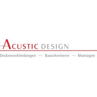 Acustic Design GmbH logo - Similar company to Bellton Ag - Optimale Raumakustik