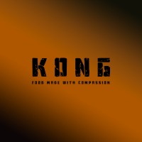 Kong - Food made with compassion logo - Similar company to M2K Consultoria