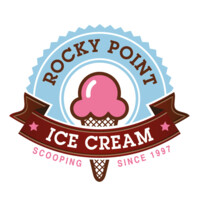 Rocky Point Ice Cream logo - Similar company to Doppio Zero Pizza