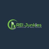 REI Junkies logo - Similar company to Fred! Lawn Design Co.