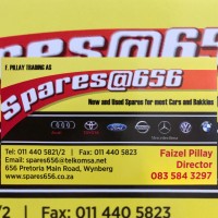 F.Pillay Spares@656