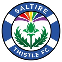 Saltire Thistle - Glasgow's inclusive football club. 💜 logo - Similar company to Uppertunity Limited