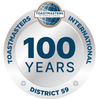 District 59 - Division A - Toastmasters International logo - Similar company to Atomium Toastmasters