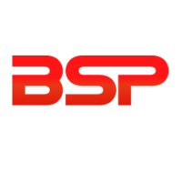 Black Security Products 'BSP' logo - Similar company to Rssi Barriers
