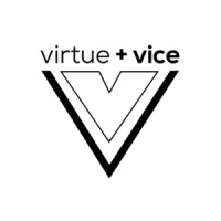 virtue + vice logo - Similar company to 万美Style
