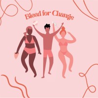 Bleed for Change logo - Similar company to Bookvine Press