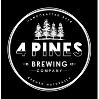 4 pines Brisbane craft beer bar logo - Similar company to Spines