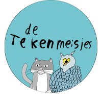 De Tekenmeisjes logo - Similar company to Kiddoozz