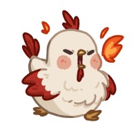 Spicy Space Chickens logo - Similar company to Stompy Robot