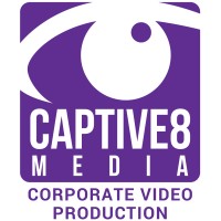 Captive8 Media Video Production logo - Similar company to Feature Media🔹Video Production, 2D & 3D Animation