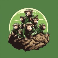 GREENROCK MONKEYS logo - Similar company to Api Signs & Displays