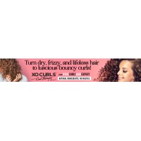XO Curls logo - Similar company to Tech Wrap Queen🎙️