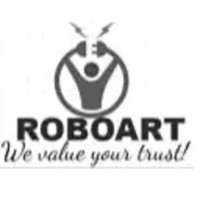 ROBOART logo - Similar company to Stoked On Printing