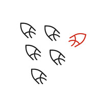 Sakana AI logo - Similar company to Phasatek Labs