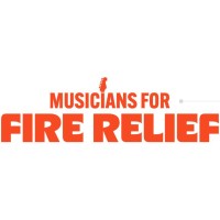 Musicians For Fire Relief logo - Similar company to Backhand Productions