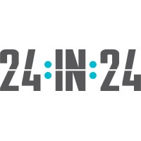 The 24 in 24 logo - Similar company to Braden’S Hope For Childhood Cancer