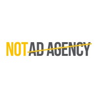 NOT AD AGENCY logo - Similar company to Hahaha Creative Studio