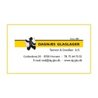 Dagnæs Glaslager Med Tømrer Og Snedker