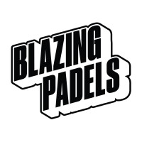 Blazing Padels logo - Similar company to Doodlebug Edge
