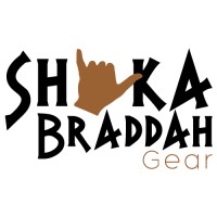 Shaka Braddah Gear logo - Similar company to Cascade Print Media