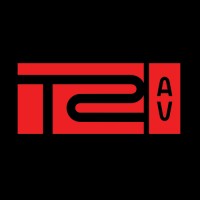 T2|AV logo - Similar company to Sprk Lighting