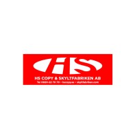HS Copy & Skyltfabriken AB logo - Similar company to Original Tryckeri Norrland Ab