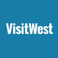 Visit West logo - Similar company to Mail Boxes Etc. Weybridge