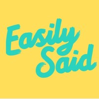 Easily Said - Communication Coaching logo - Similar company to Whitebaitmedia
