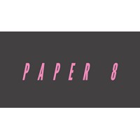 PAPER 8 logo - Similar company to World Builder Entertainment