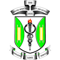 The South African First Aid League / Die Suid-Afrikaanse Noodhulpliga logo - Similar company to Speciality Critical Care (Pty)Ltd