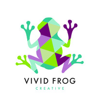 Vivid Frog Creative logo - Similar company to Logo Professionals
