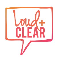 Loud + Clear logo - Similar company to Empanada Guy