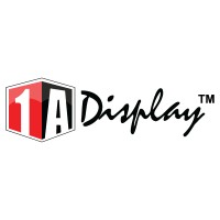 1A Display logo - Similar company to Printbase Textiles