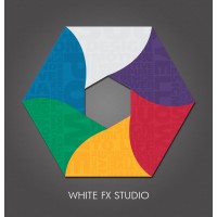 White FX Studio logo - Similar company to Frame X Vfx Academy Of Media And Entertainment Studies