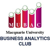 Macquarie University Business Analytics Club (MUBAC) logo - Similar company to Macquarie Association Of Computing Students (Macs)