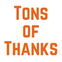 Tons of Thanks logo - Similar company to Investing In Kids (Ink!)