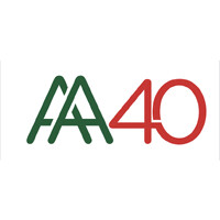 AA40 - The Italian below40 Arbitration Association logo - Similar company to Yaap - Young Austrian Arbitration Practitioners