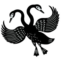 Twin Swans logo - Similar company to Zenmasters Studio