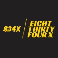 834x | EIGHTTHIRTYFOURX logo - Similar company to Wisdom Waves Inc.