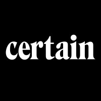 Certain Magazine logo - Similar company to Truffle