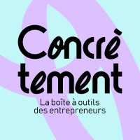Concrètement podcast logo - Similar company to Betshot Studio