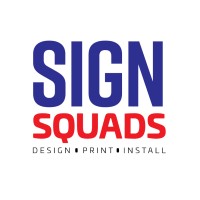 SIGN SQUADS | Sign, Banner, Printing, Display and  Graphic Solutions logo - Similar company to Dm Grafix Inc