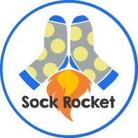 Sock Rocket logo - Similar company to Brampton Arts Organization