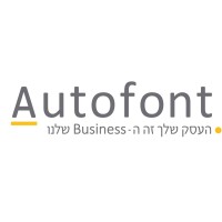 Autofont logo - Similar company to Scalez