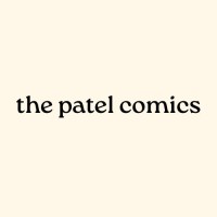 The Patel Comics logo - Similar company to Aigentic Audio