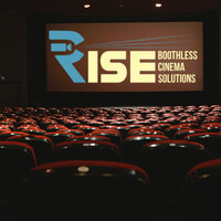 RISE Boothless Cinema Solutions logo - Similar company to Entertainment Supply & Technologies