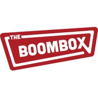 The Boombox Studio logo - Similar company to Violet Flames Studio