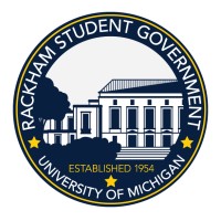 Rackham Student Government, University of Michigan logo - Similar company to Stem4Sdgs