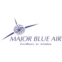 Major Blue Air logo - Similar company to Mack Air