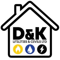 D&K utilities and civils ltd logo - Similar company to Bluedotconstruction